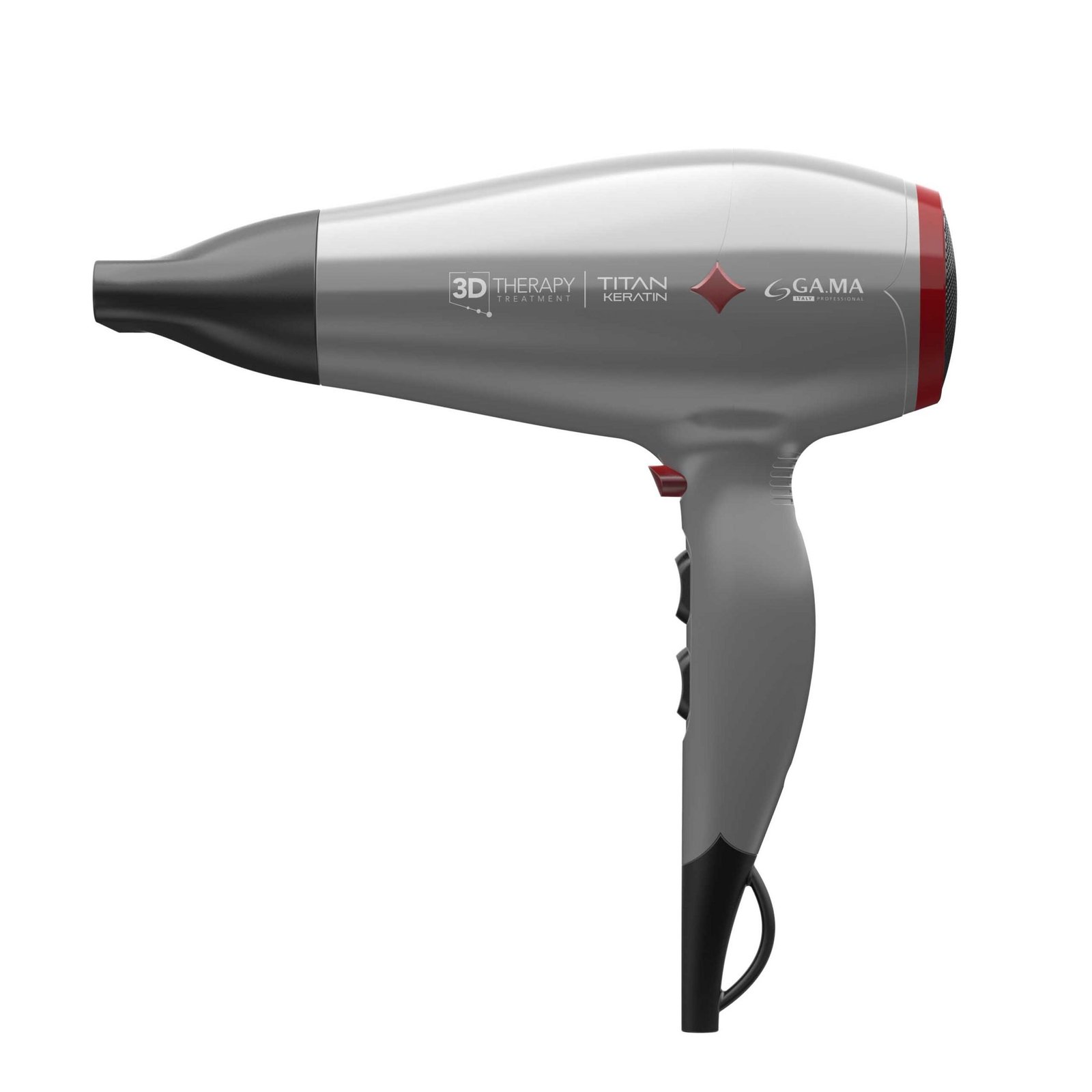 SECADOR DE PELO GA.MA TITAN KERATIN 3C C/DIFUSOR 914/3748