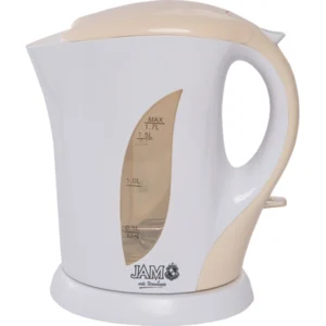 JARRA ELECTRICA JAM C/ LUZ INDICADORA 220W MOD. 1.7L BLANCA CK-1011