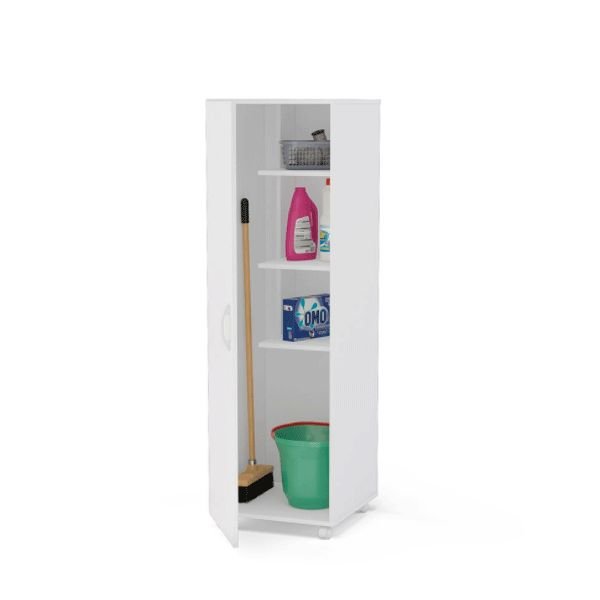 ARMARIO MULTIUSO 1 PUERTA TURIM 3097 BLANCO POLITORNO - Imagen 3
