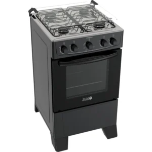 COCINA A GAS JAM ESTÁNDAR 4H NEGRA