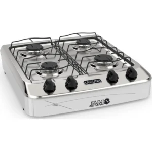 ANAFE A GAS JAM DE MESA LAGUNA 4 HORNALLAS BLANCO 7,4KW