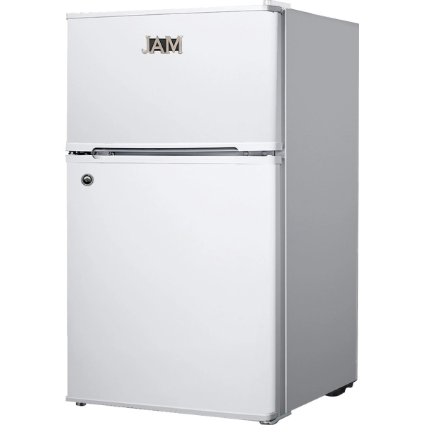 HELADERA FRIGOBAR JAM BLANCA 2P FRIO/HUMEDO JAMD-87F 110LTS CON CERRADURA