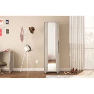ARMARIO MULTIUSO 1 PUERTA CON ESPEJO COIMBRA 2437 ARTICO POLITORNO