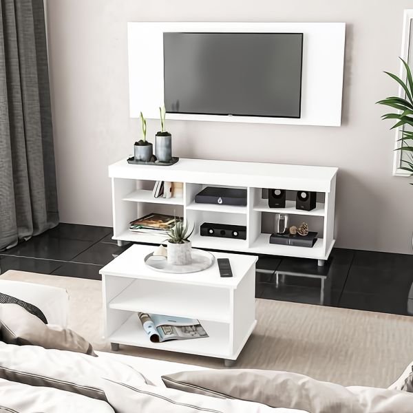 CONJUNTO POLITORNO GALIA PARA SALA DE ESTAR 200063 BLANCO - Imagen 3