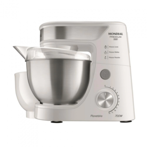 BATIDORA PLANETARIA MONDIAL 700W WHITE PREMIUM INOX