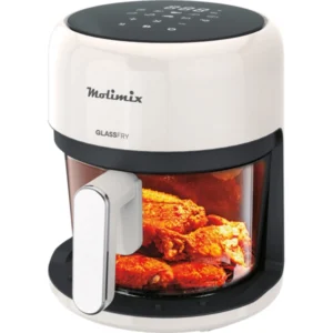 FREIDORA AIR FRYER MOLIMIX 3.7L C/ VISOR GLASS FRY 1200W