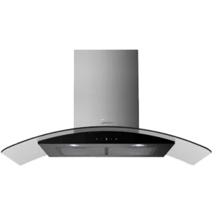 CAMPANA MIDEA 90 CM INOX C/ VIDRIO