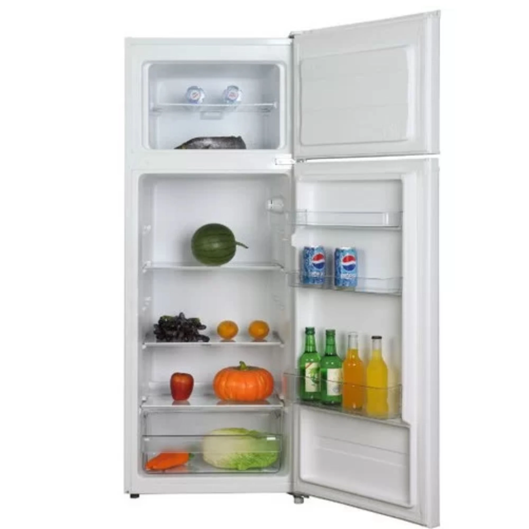 HELADERA MIDEA 300 LITROS FRÍO HÚMEDO 2 PUERTAS BLANCO - Imagen 2