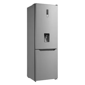 HELADERA MIDEA 400 LITROS FRÍO SECO 2 PUERTAS CON DISPENSER INOX