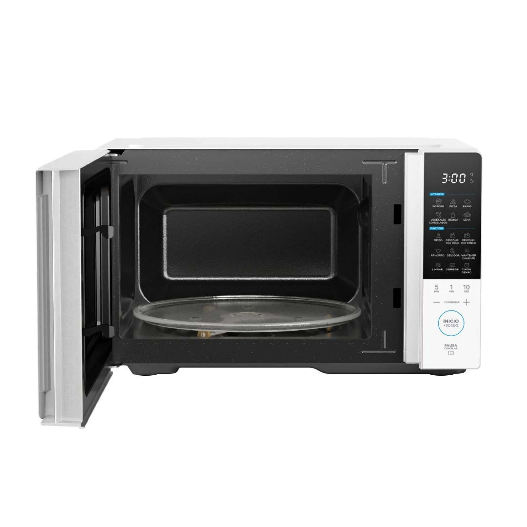 MICROONDAS MIDEA 25 LITROS DIGITAL BLANCO - Imagen 3
