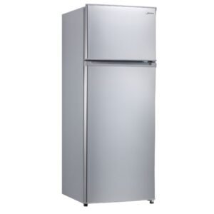 HELADERA MIDEA 300 LITROS FRÍO HÚMEDO 2 PUERTAS SILVER