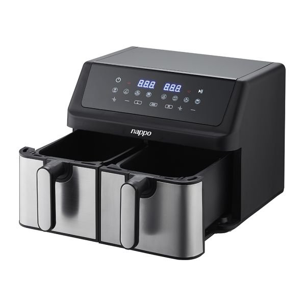 FREIDORA S/ACEITE DIGITAL DOBLE LUXURY 9L NEF-179 - Imagen 2
