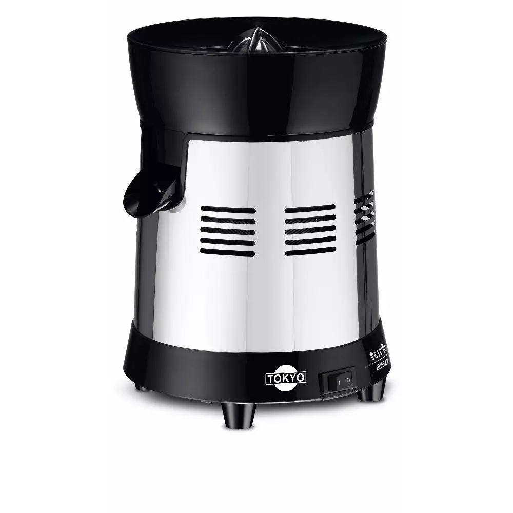 EXPRIMIDOR TOKYO TURBO PRO INOX 250W 2 CONOS + VASO+TAPA