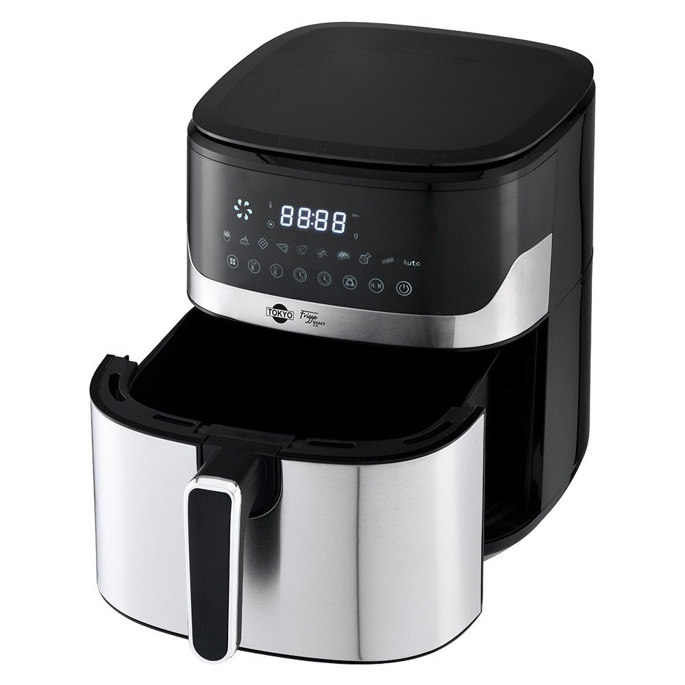 AIR FRYER TOKYO 2 EN 1 FRIGGE EXACT 6,5L C/BALANZA SUPERIOR 200°C 1600W - Imagen 2
