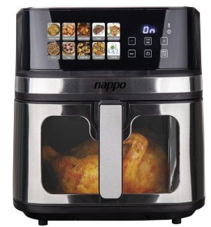 FREIDORA DIGITAL SIN ACEITE POWER 8L NAPPO NEF-258 - Imagen 2