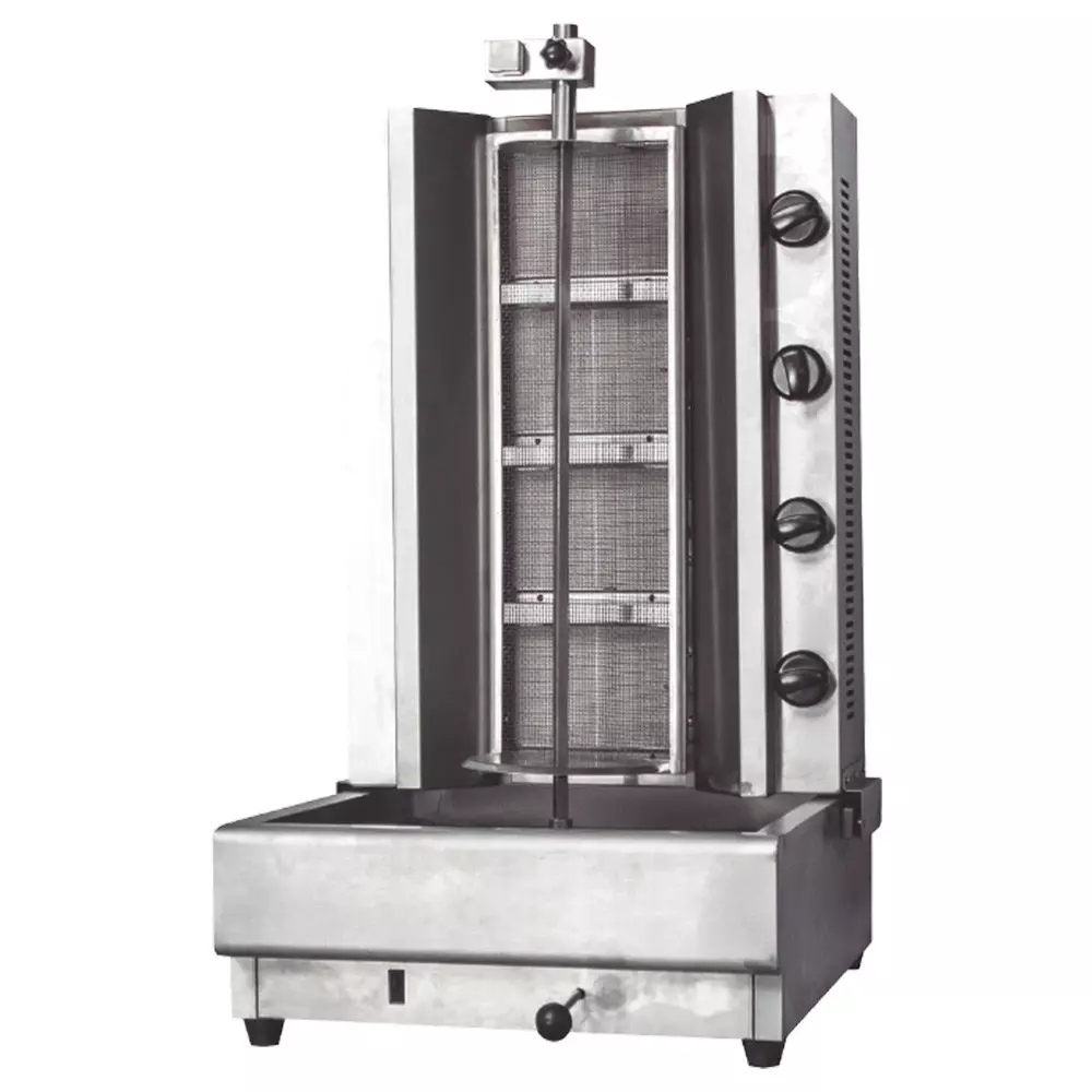 MAQUINA P/LOMITO ARABE TOKYO INDUSTRIAL GB950 POWER 51180BTU/H INOX ROT. 5RPM/MI