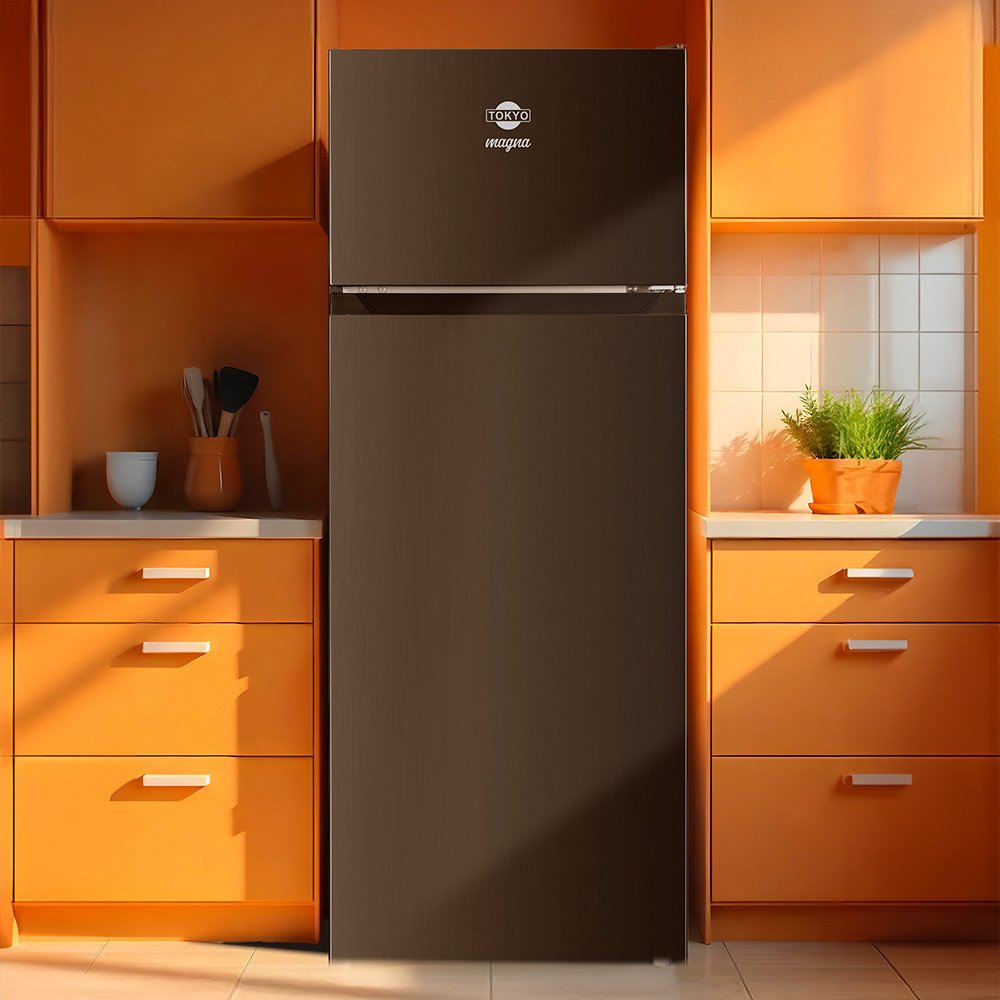 HELADERA TOKYO MOD MAGNA 300 FRÍO HUMEDO 2PUERTAS INOX - Imagen 3