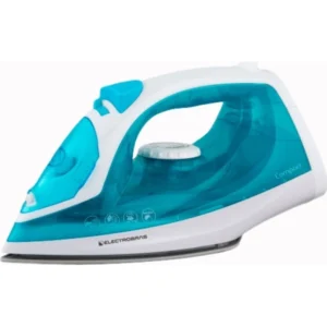 PLANCHA A VAPOR ELECTROBRAS COMPACT TEFLON ANTIADHERENTE 1200 WATTS