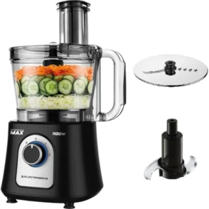 MULTIPROCESADOR ELECTROBRAS MAX 1100W - GRAN CAPACIDAD 1.5L