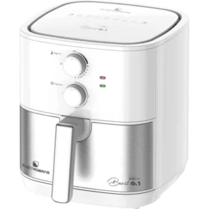 FREIDORA AIR FRYER ELECTROBRAS BEIRUT 6.1L BLANCO 1900W