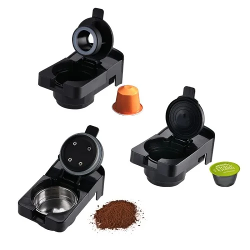 CAFETERA 3 EN 1 MULTICÁPSULAS NAPPO ROJA NEC-215 - Imagen 3