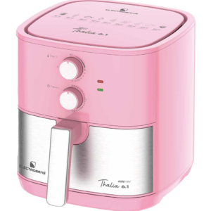 FREIDORA AIR FRYER ELECTROBRAS THALIA 6.1L ROSADO 1900W