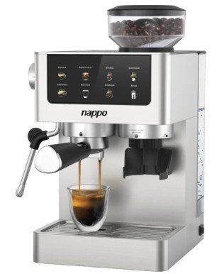 CAFETERA ESPRESSO BARISTA DELUXE 6 EN 1 C/MOLINILLO DE CAFE Y ESPUMADOR NEC-339 - Imagen 3