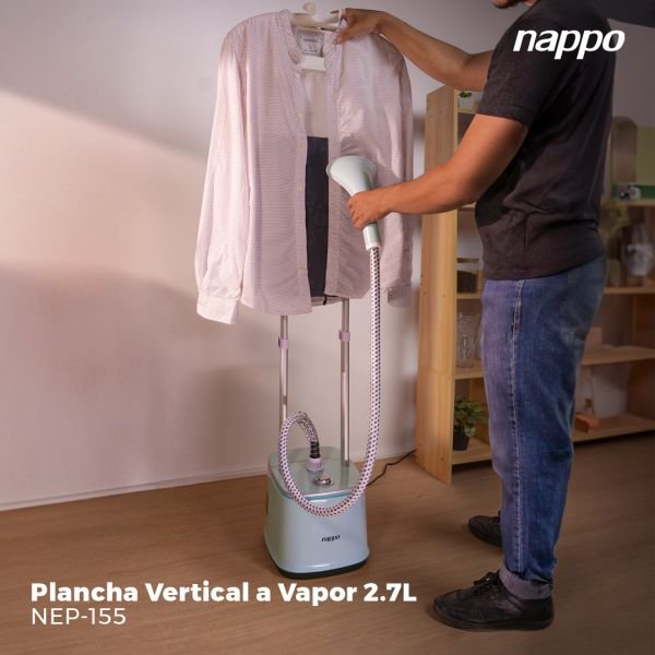 PLANCHA A VAPOR NAPPO VERT. 2,7L NEP-155 - Imagen 2