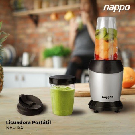 LICUADORA PORTATIL NAPPO NEL-150 NEGRO - Imagen 2