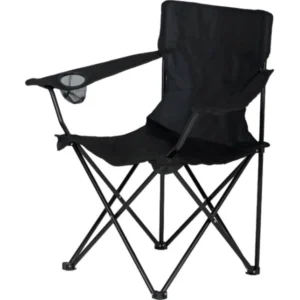 SILLA DE CAMPING LEVEL NEGRA LVS-190