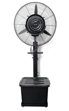 VENTILADOR INDUSTRIAL CON HUMIDIFICADOR DE 26" LEVEL