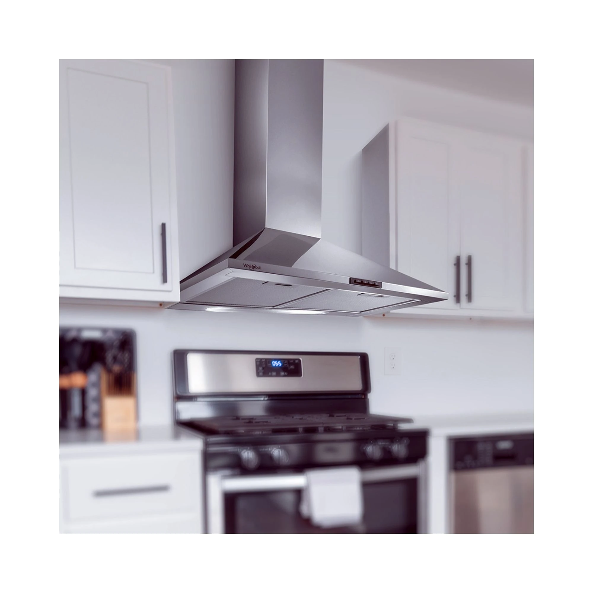 CAMPANA WHIRLPOOL CHIMNEY WAI65ARDWL 60CM INOX - Imagen 2