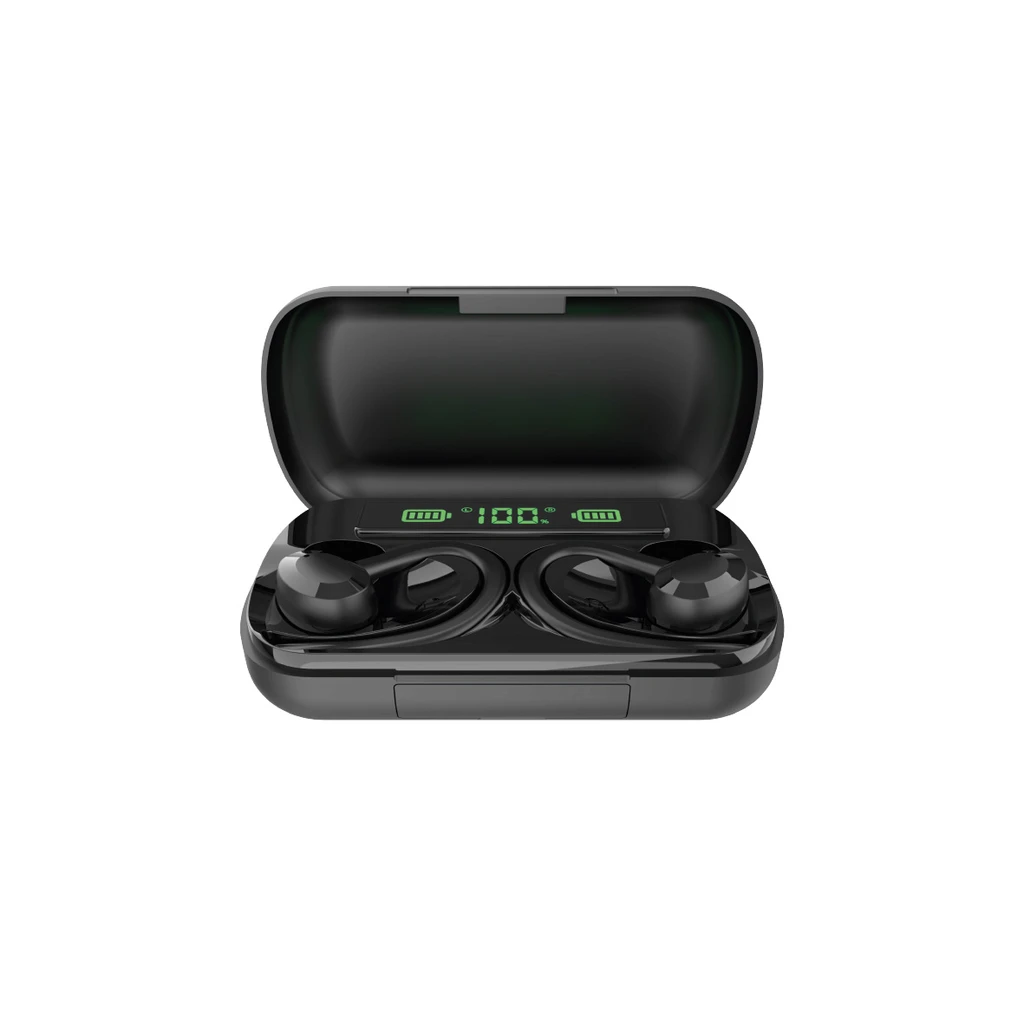 AURICULAR INALAMBRICO DEPORTIVO KOLKE TWS CON ESTUCHE POWER BANK Y DISPLAY KAB-753 - Imagen 2