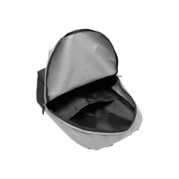 MOCHILA ESSENTIAL KVM-655 NEGRA Y GRIS CLARO - Imagen 2