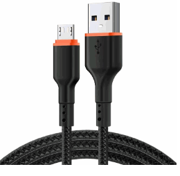CABLE KOLKE USB A A USB C 2A KCC-8747 NEGRO CAJA