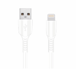 CABLE KOLKE USB A LIGHTNING KCC-5745 BLANCO CAJA