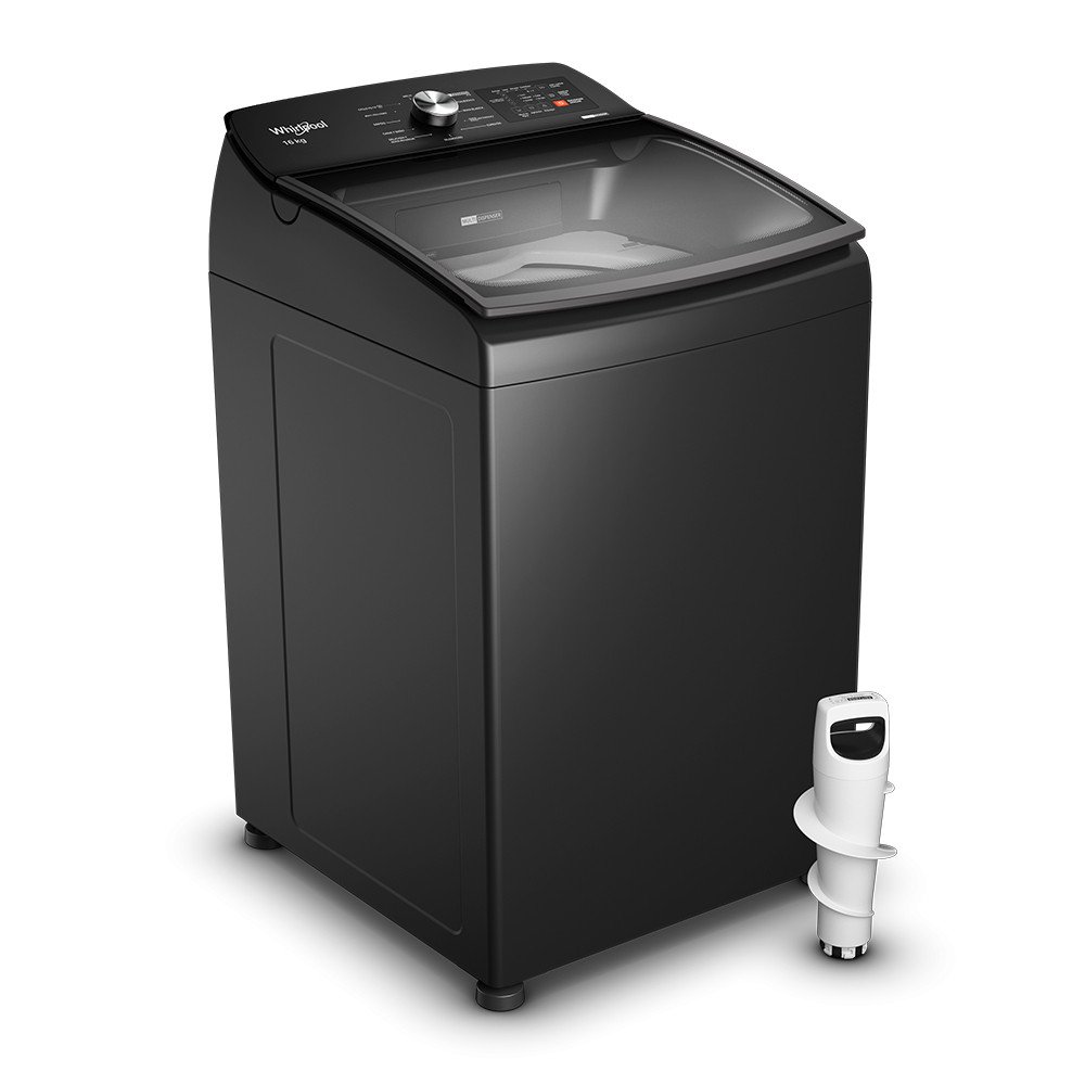 LAVARROPAS WHIRLPOOL WWN16AB 16KG CARGA SUP NEGRO 660RPM