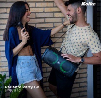 PARLANTE INALAMBRICO PARTY GO 4" X 2 KPB-542 - Imagen 5