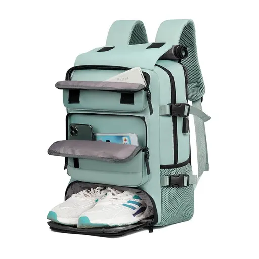 MOCHILA DE VIAJES HIKES KVM-720 VERDE