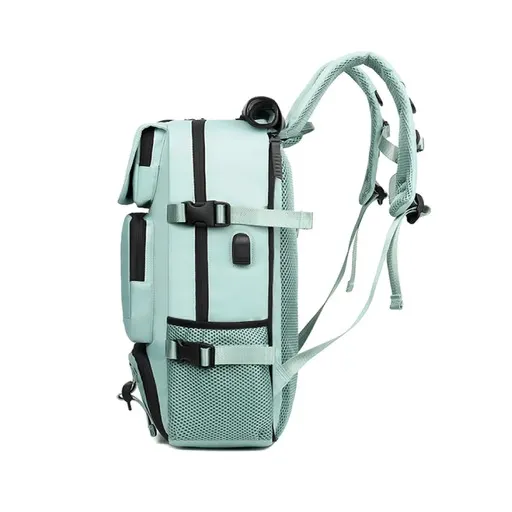 MOCHILA DE VIAJES HIKES KVM-720 VERDE - Imagen 3