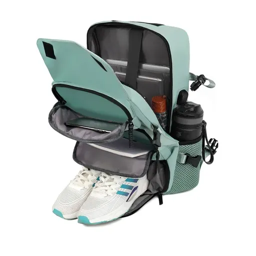 MOCHILA DE VIAJES HIKES KVM-720 VERDE - Imagen 2