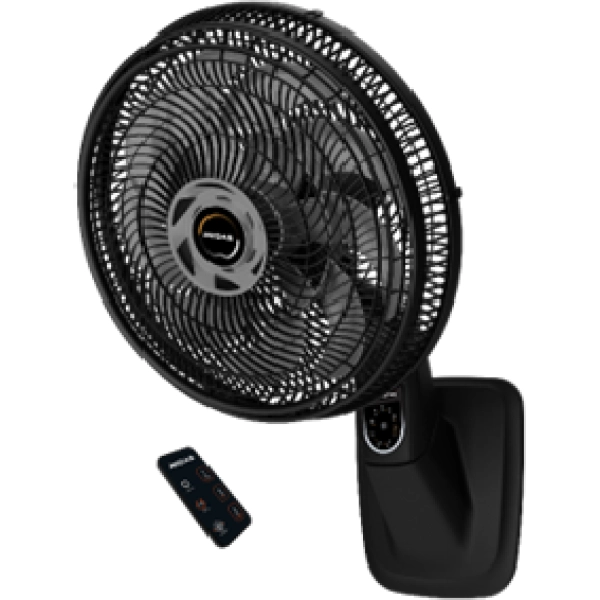 VENTILADOR DE PARED MIDAS 18" TURBO SMART NEGRO