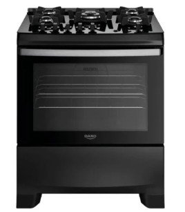 COCINA DAKO SUPREME GLASS 5H NEGRO