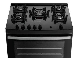 COCINA DAKO SUPREME GLASS 5H NEGRO - Imagen 3