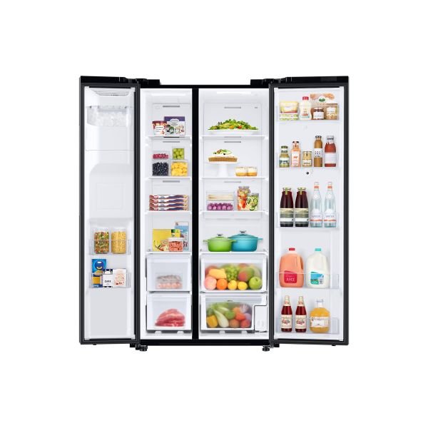 SAMSUNG HELADERA 585L SIDE BY SIDE FAMILY HUB BLACK RS58T5561B1/ZS - G - Imagen 2