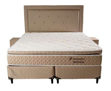 SOMMIER SUPERSPUMA IMPERIAL 180X200 JUEGO COMPLETO - Imagen 3