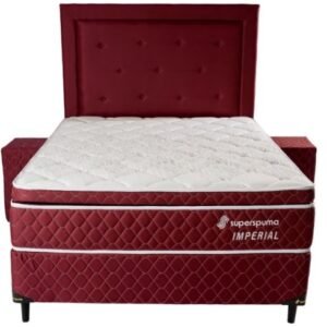 SOMMIER SUPERSPUMA IMPERIAL 160X200 JUEGO COMPLETO