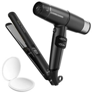 COMBO GA.MA PROFES PLANCHITA RIZA DUAL PLATES+SECAD IQ LITE+ESPEJO LED 900/7194
