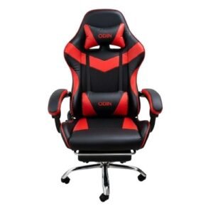 SILLA GAMER EMPOLI CON REPOSAPIE EM-G01 ROJA ODIN