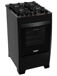 COCINA DAKO SUPREME GLASS 4H NEGRO - Imagen 3